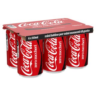 Coca-Cola Zero Zuccheri 6x150ml