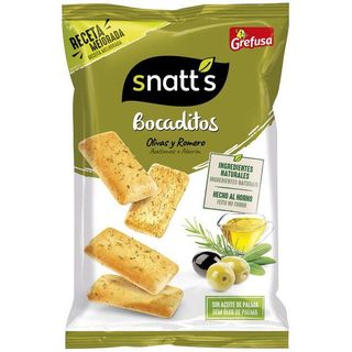 Bocaditos De Olivas Snatt¿S, Bolsa 110 Gr. (25652751)