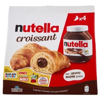 Nutella Croissant Surgelati 4 pezzi 340 g