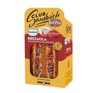Beretta Club Sandwich Bresaola E Philadelphia 150g
