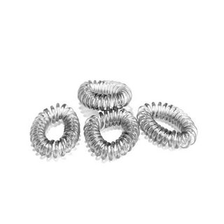 Goma Del Pelo Cable De Teléfono Transparentes 4 Un Inca (8435142103265)