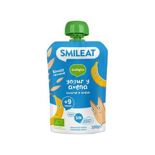 SMILEAT Bolsita De Yogur Y Avena Eco 100 G (301517)