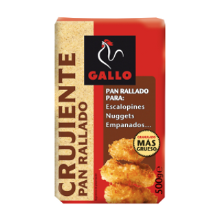 Pan Rallado Gallo Crujiente 500Gr.