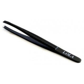 Pinza Depilación Punta Recta Negra - Lola - Negro 8480024632678
