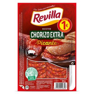 Chorizo Extra Picante Revilla Sobre 65 G