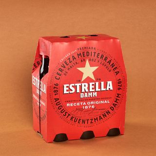 Cervesa Estrella Damm 25Ctl 6Un