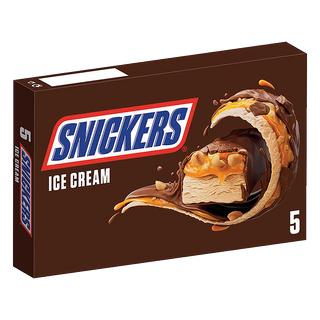 Helado De Chocolate Snickers Pack 5