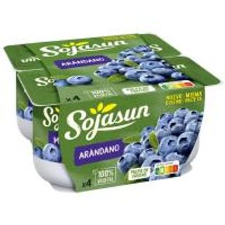Postre De Soja De Arándanos Sojasun 4X100 Gr. (22505788)
