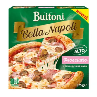 Buitoni Bella Napoli Pizza Prosciutto & Funghi 375g