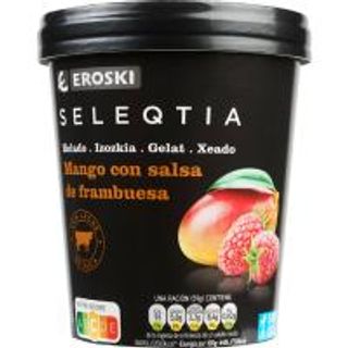 Helado De Mango Con Salsa De Frambuesa Seleqtia, Tarrina 390 G (25092743)
