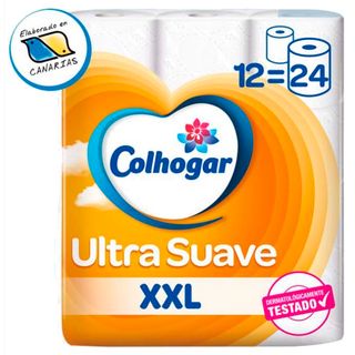 Colhogar papel higiénico Ultrasuave Xxl 12 rollos