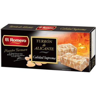 Turron Alicante 200g El Romero
