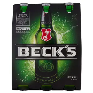BECK'S Birra pilsner tedesca bottiglia 3x33cl