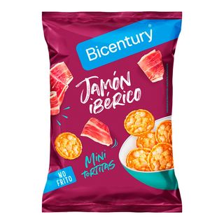 Mini Tortas Maiz Jamon Bicentury 70 G