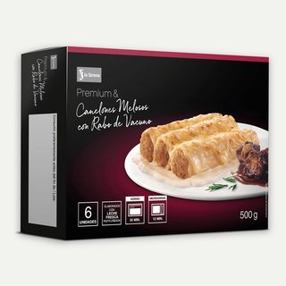 Canelones Melosos Con Rabo Vacuno 500Gr