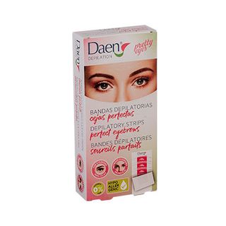 Bandas Depilatorias Cejas Perfectas Daen 4 Uds.  (8412685007007)