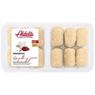 Croquetas De Pollo Y Jamon Aldelis 380 G