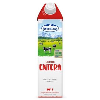 Leche Asturiana Entera Brik 1 L
