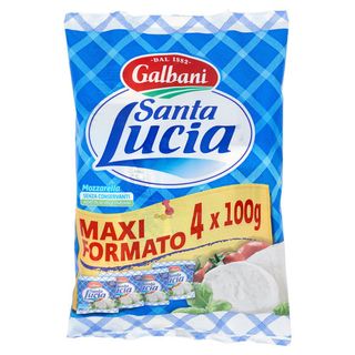 Galbani Santa Lucia Mozzarella 4 x 100 g - 8000430132410