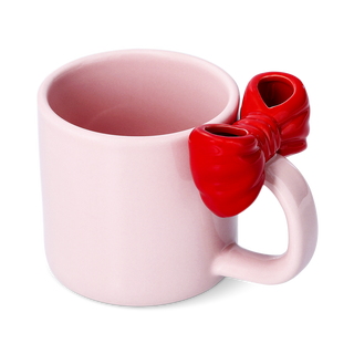 Tazza con manico - Fiocco rosso in rilievo - 3069719