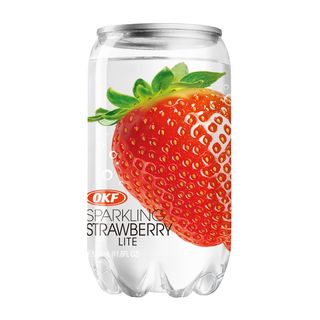 OKF Sparkling Napój owocowy musujący truskawkowy 350 ml