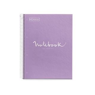 Libreta Miquelrius A4 80 Hojas Cuadriculada Emotions Craft Lavanda (8422593460559)