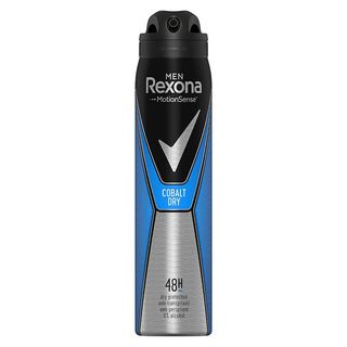 Rexona men desodorante spray cobalt dry antitranspirante 0% alcohol 200 ml