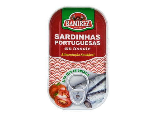 SARDINHA RAMIREZ EM TOMATE 125G
