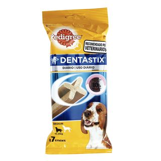 Pedigree Dentastix Snack Dental para La Higiene Oral de Perros Medianos (7 Barritas) 5010394984584 (60021)