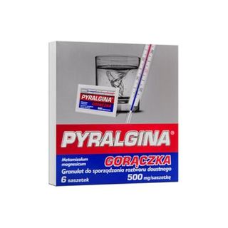 Pyralgina Gorączka 500 mg/sasz. 6 saszetek