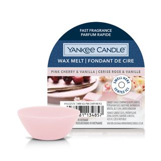 Pink Cherry Vanilla, cera Yankee Candle - per bruciatore