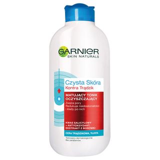 Garnier Tonik oczyszczający matujący Czysta Skóra Kontra Trądzik, 400 ml