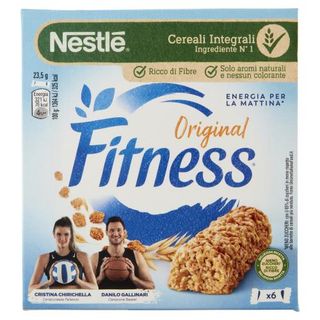 Fitness Original Barrette Cereali Integrali 6 Pezzi Da 23,5 G - 196246