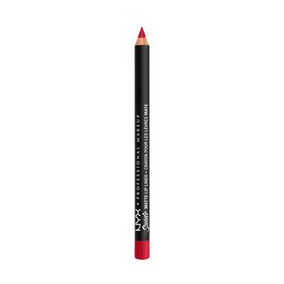 Perfilador de Labios Mate Suede - NYX Professional Make Up - Rojo 800897170486
