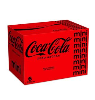 Refresco Coca-Cola Zero Mini 6 X 20 Cl