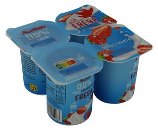 Des.C/Fresas Auchan 4X125G