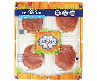 Lomo Embuchado Reducido En Sal España 4X30 G