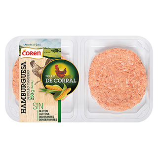 Hamburguesa Pollo Corral 250 Gr
