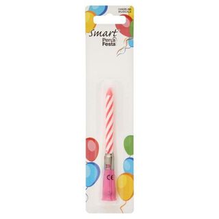 Smart Perla Festa Candelina Musicale Rosa 1 Pz - 103321