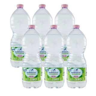 Pack 6x San Benedetto Acqua Naturale Ecogreen 1L