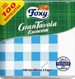 Servilleta Foxy Gran Tavola 100 Uds.