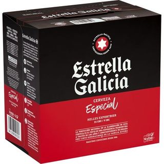 Cerveza Estrella Galicia Lata Pack 16X33 Cl