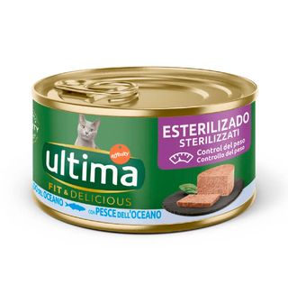 Comida Gato Ultima Wet Fit Pescado 85 G