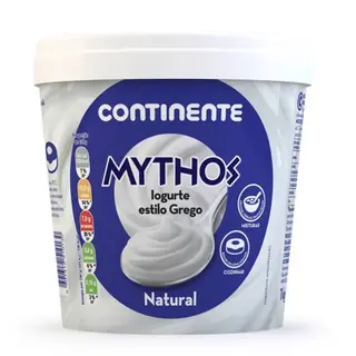 Iogurte Grego Mythos Natural Continente (emb. 1 kg)