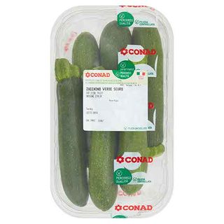 CONAD Percorso Qualità Zucchino Verde Scuro Italia Cal 15/21 0,600 kg - 8003160003319