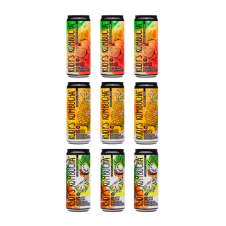 Kit Kombucha Tropical – Bebidas Probióticas Refrescantes