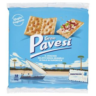 Gran Pavesi Il Cracker Salato Senza Granelli Di Sale In Superficie 560G - 084830