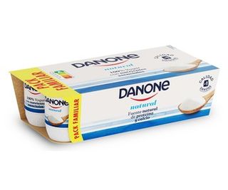 Yogur Natural Elaborado con Fermentos Naturales Danone 8 X 120 G.
