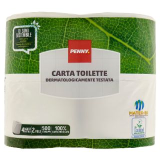 Carta Igienica 4Rot/500 Str.GE