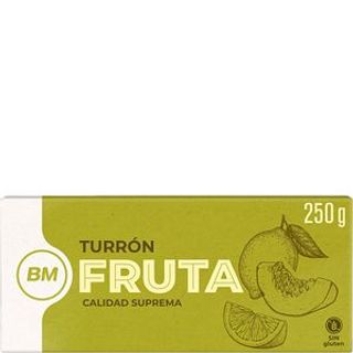 BM Turrón De Fruta 250 G